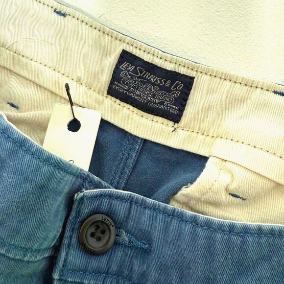 Levi's Blue Chino Joggers - Picture 5 of 8